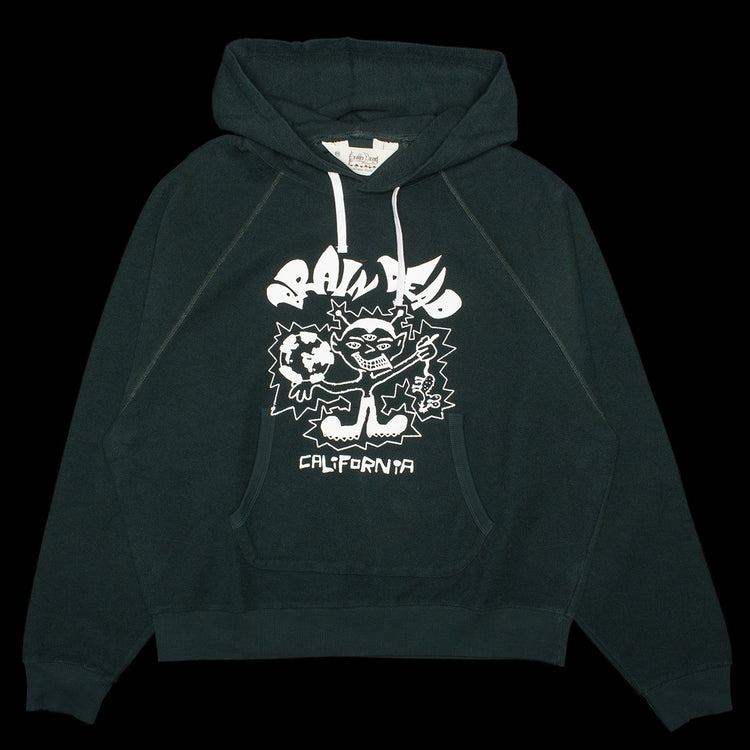 Brain Dead - Global Shock Hoodie
Color : Forest Green