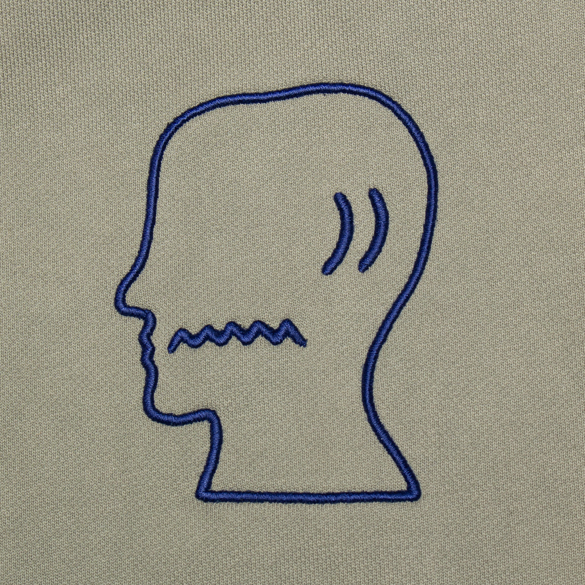 Brain Dead - Mendoza Cropped Hoodie
Color : Cement