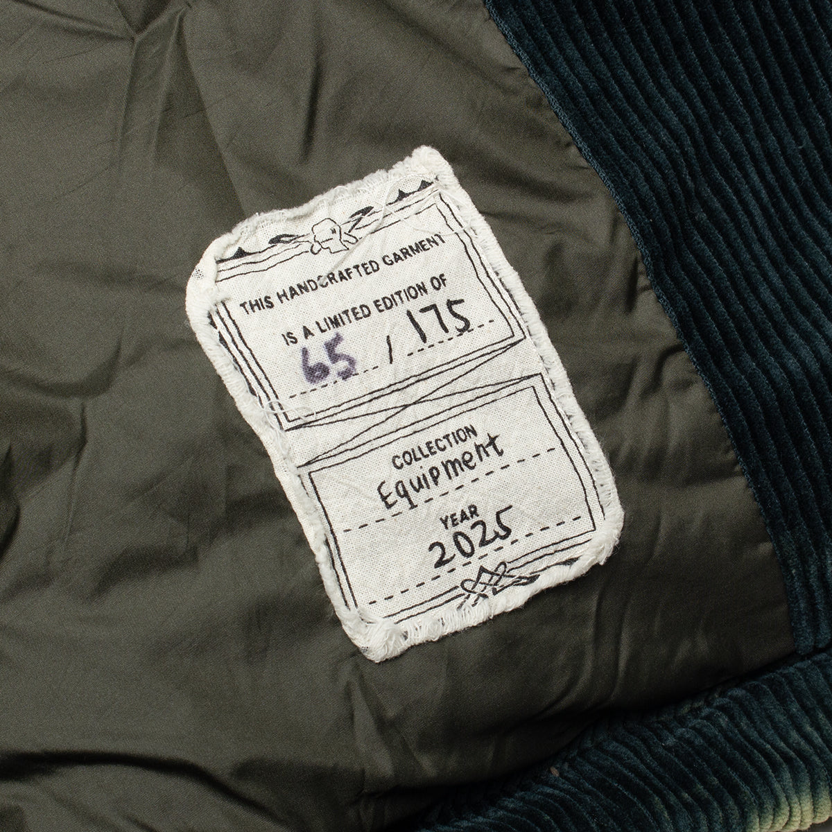 Bleach Dyed Dimension Puffer Jacket – Premier