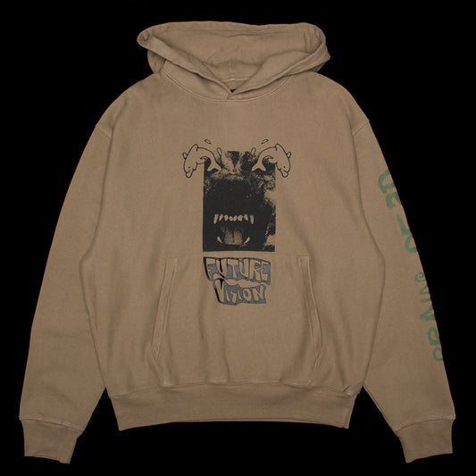 Brain Dead - Future Visions Hoodie
Color : Coffee