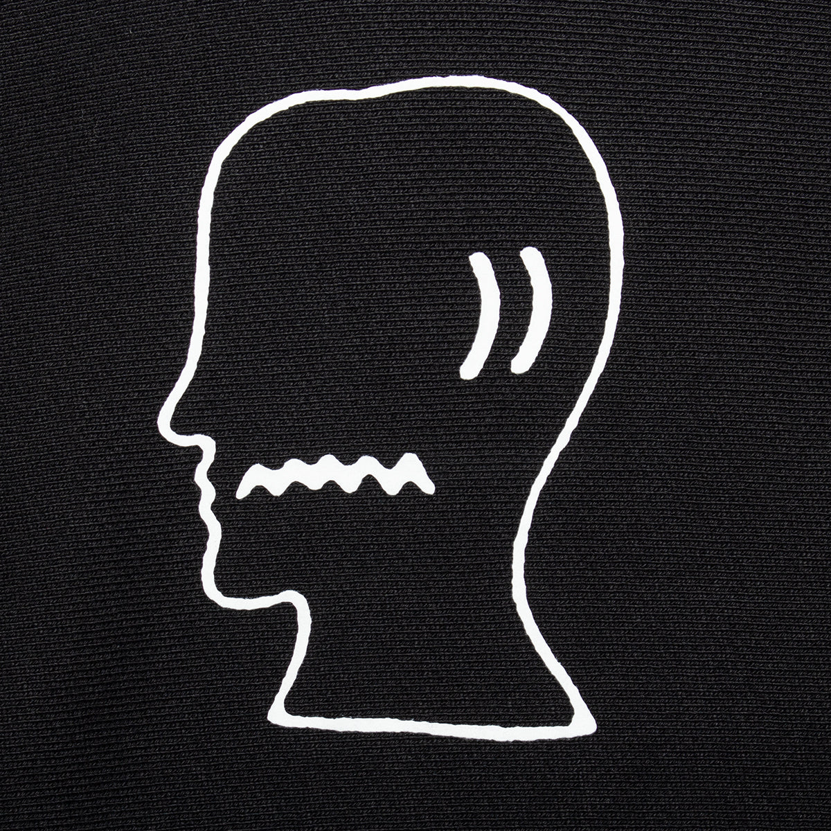 Brain Dead - Logohead Hoodie
Color : Black