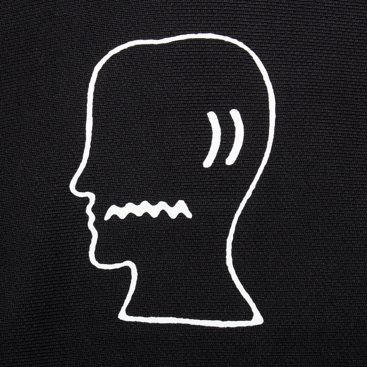 Brain Dead - Logohead Hoodie
Color : Black