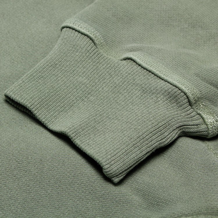 Brain Dead - 3D Embroidered Logohead Garment Dyed Hoodie
Color : Ivy