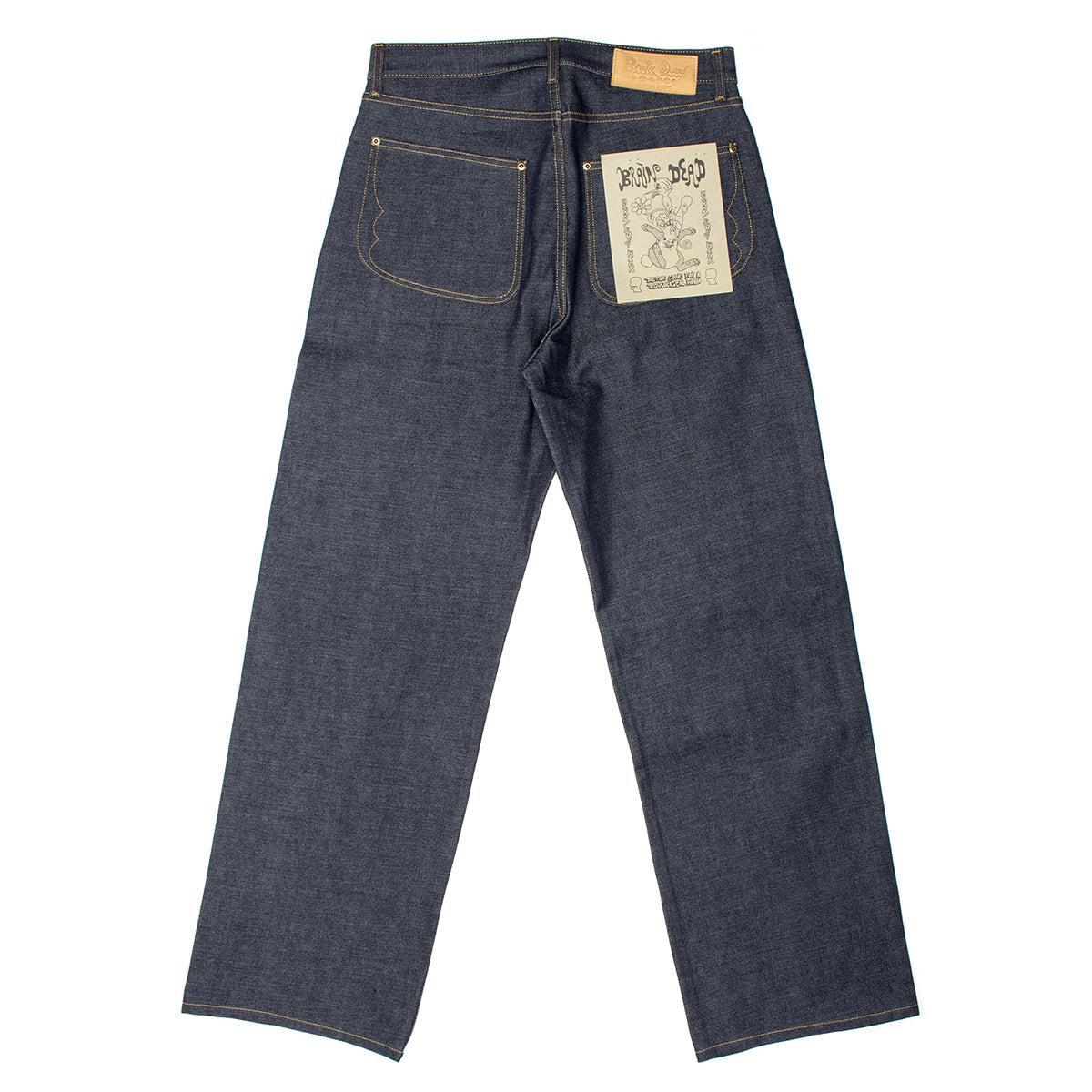 Brain Dead - Type 00 Selvedge Denim Pant
Color : Indigo