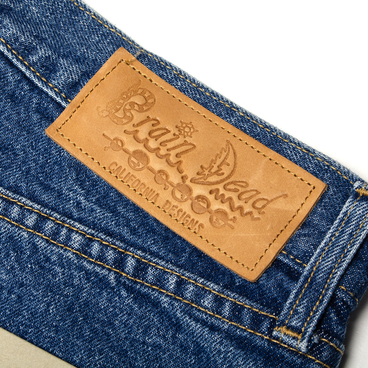 Brain Dead - Type 00 Selvedge Denim Pant
Color : Stonewash Indigo
