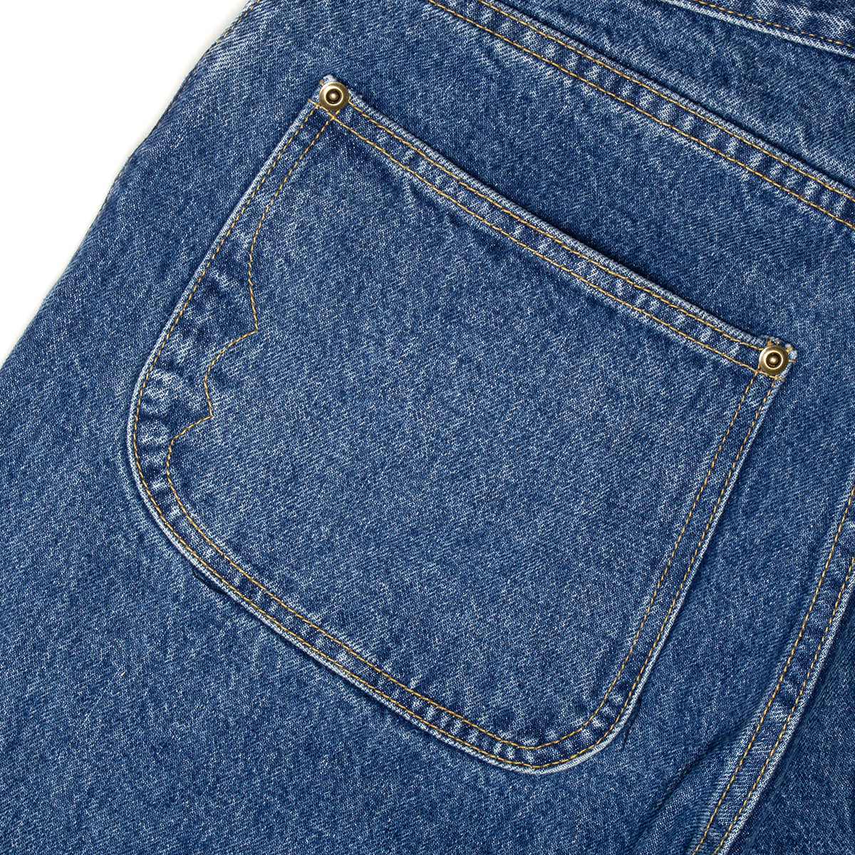 Brain Dead - Type 00 Selvedge Denim Pant
Color : Stonewash Indigo
