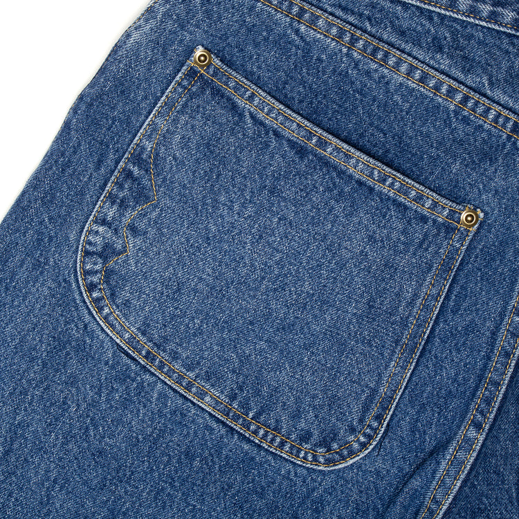 Brain Dead - Type 00 Selvedge Denim Pant
Color : Stonewash Indigo
