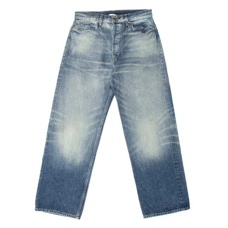 Brain Dead - Type 00 Selvedge Denim Pant
Color : Washed Indigo