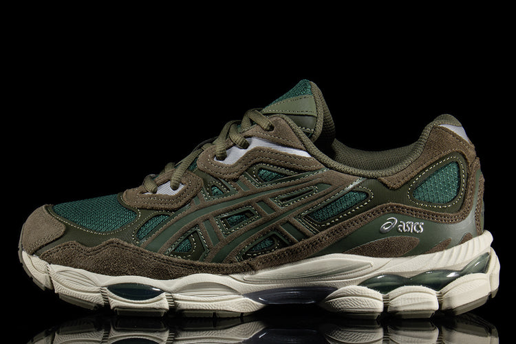 Asics - Gel-NYC
Style # 1203A739.300
Color : Grove / Olive Canvas