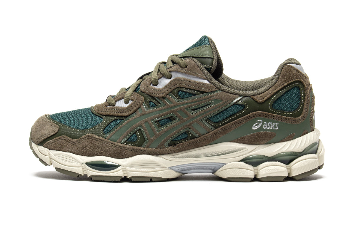Asics - Gel-NYC
Style # 1203A739.300
Color : Grove / Olive Canvas