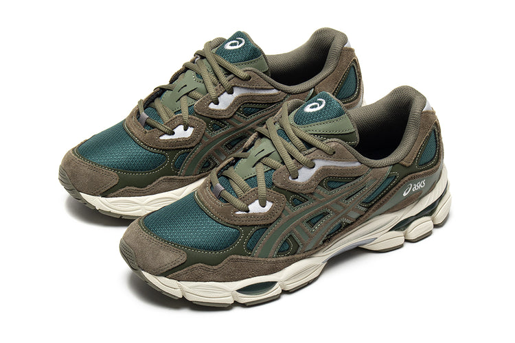 Asics - Gel-NYC
Style # 1203A739.300
Color : Grove / Olive Canvas