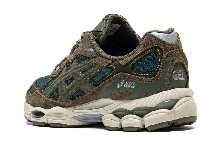 Asics - Gel-NYC
Style # 1203A739.300
Color : Grove / Olive Canvas