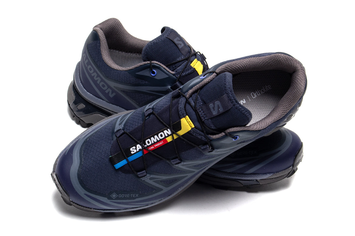 Salomon - XT-6 GTX
Style # L47861600
Color : Blue Nights / Astral / Plum