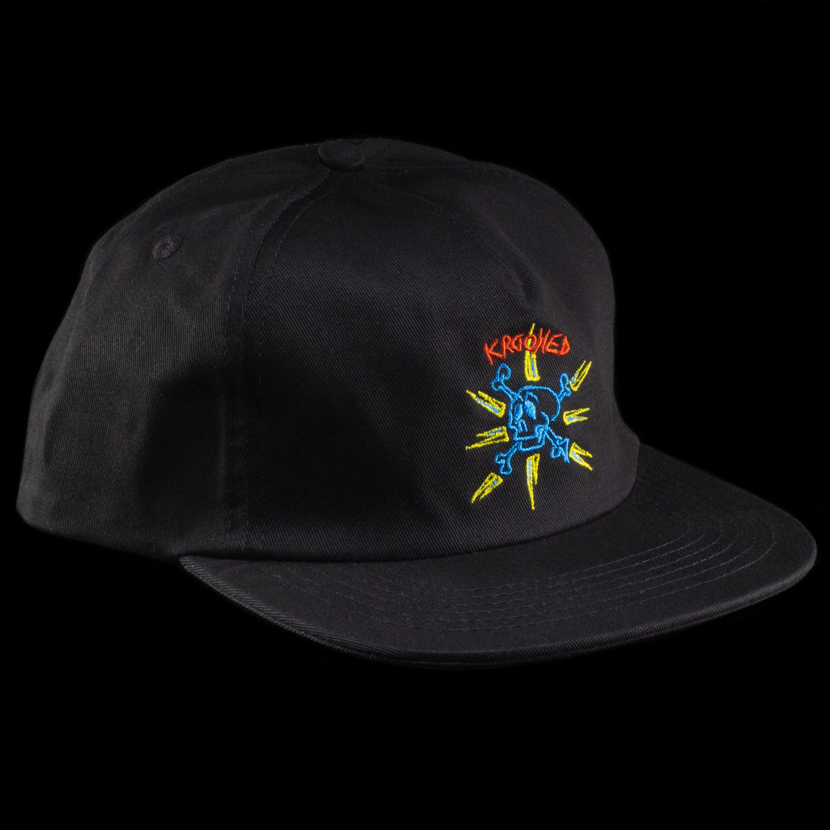 Krooked | Style Hat Color : Black