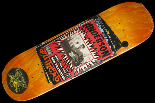 Anti Hero | Anderson - Thrasher Deck
Color : Orange