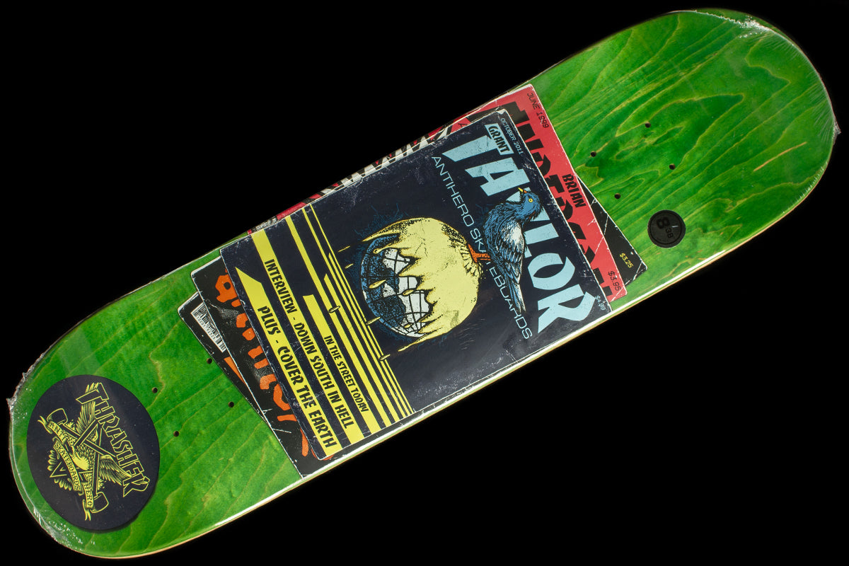 Anti Hero | Grant - Thrasher Deck
Color : Green