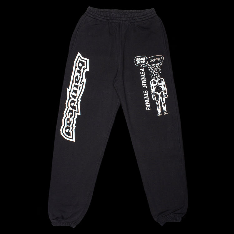 Brain Dead - Psychic Studies Sweatpants
Color : Black