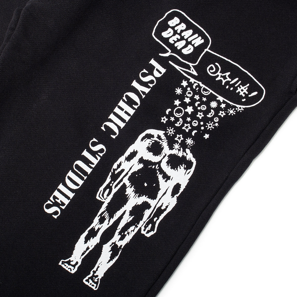 Brain Dead - Psychic Studies Sweatpants
Color : Black