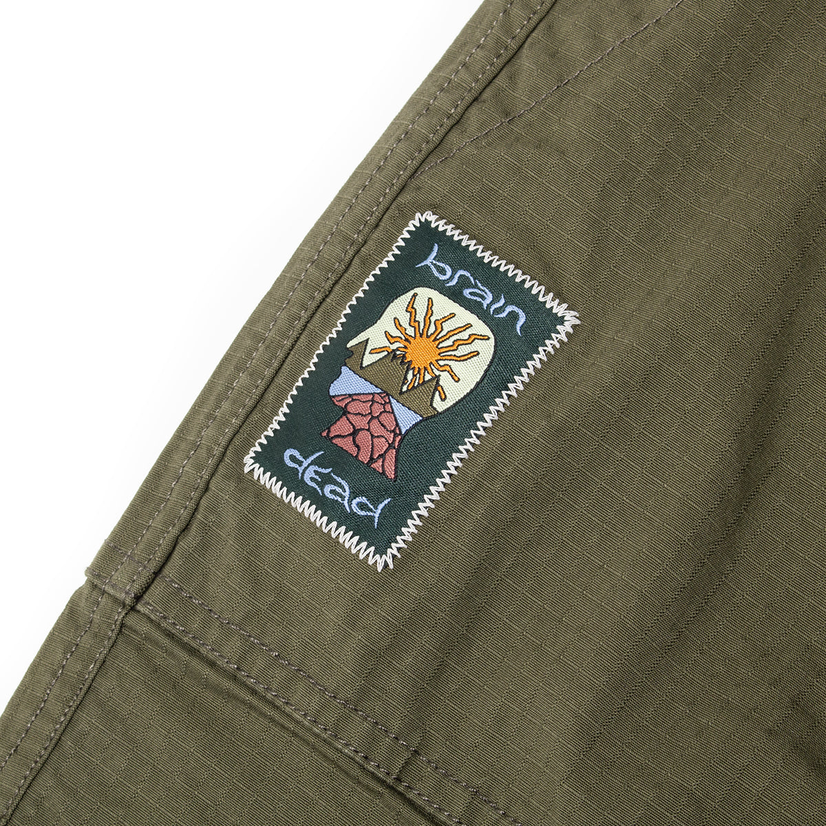 Brain Dead - Equipment Fatigue Pant
Color : Olive