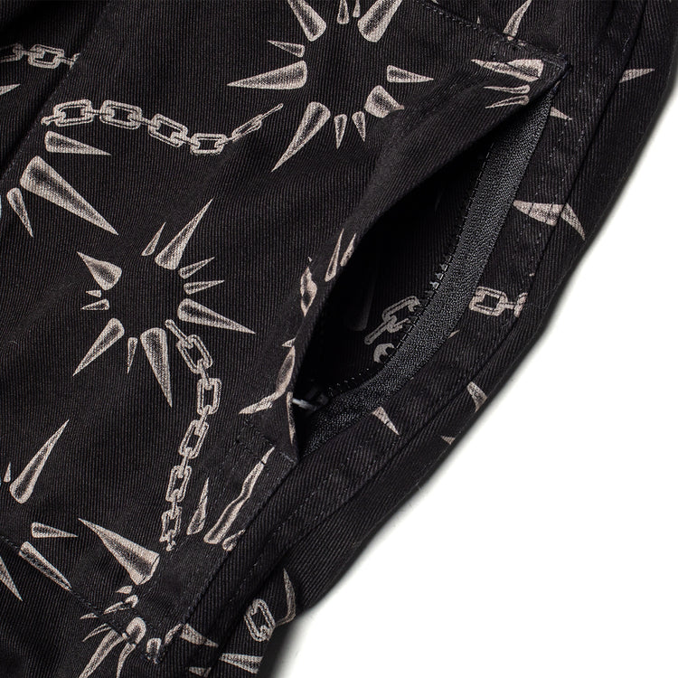 Brain Dead - Convertible Razor Climbing Pant
Color : Black