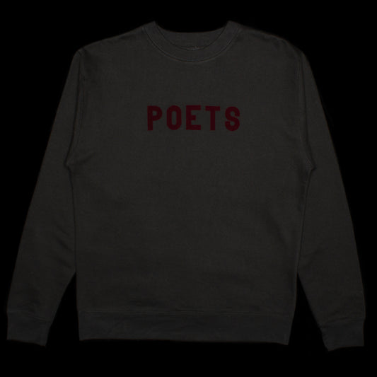 Poets | OG Crewneck Sweatshirt Color : Black
