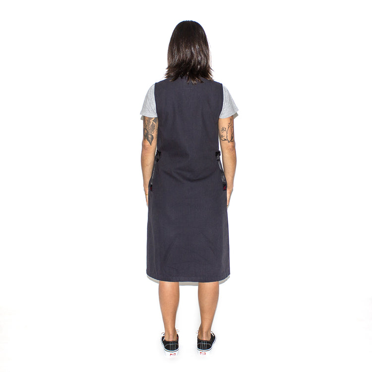 Gramicci | Women's Canvas Mid-Length Dress Style # G3FW-J081 Color : Dusty Black