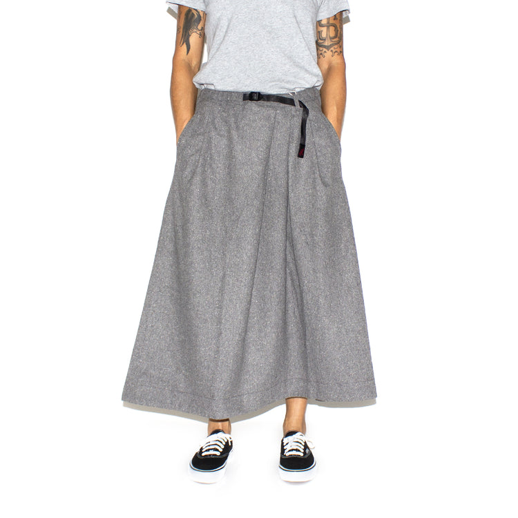 Gramicci | Women's Wool Talecut Skirt Style # G3FW-SK058 Color : LT. Grey