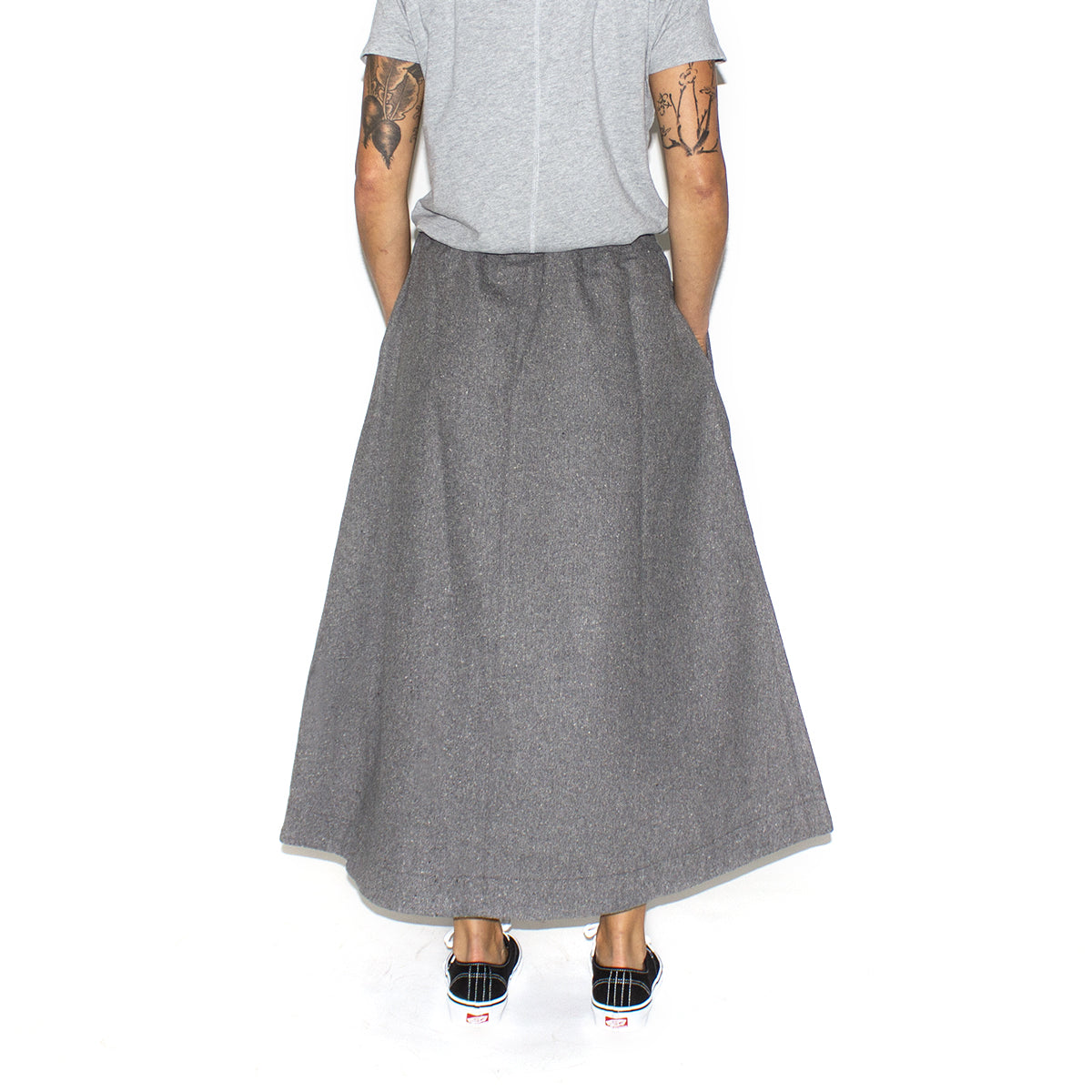 Women's Wool Talecut Skirt