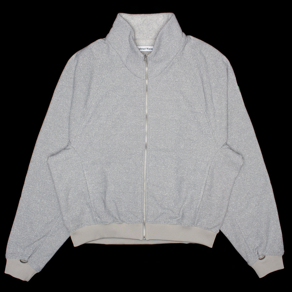District Vision - Reverse Brushed Full-Zip Fleece
Style # DV0137-A
Color : Melange Grey