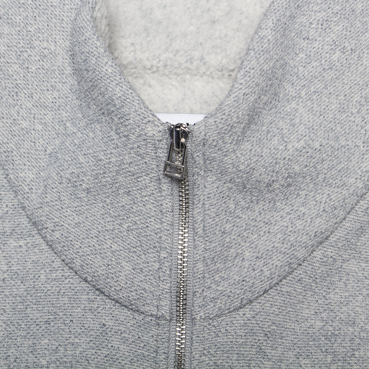 District Vision - Reverse Brushed Full-Zip Fleece
Style # DV0137-A
Color : Melange Grey