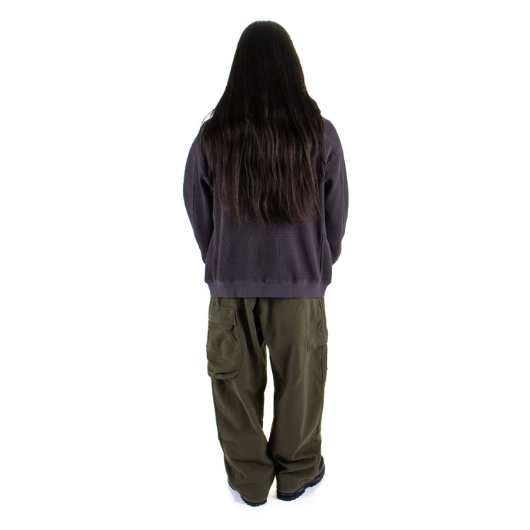 Heavyweight Waffle Zip Parka