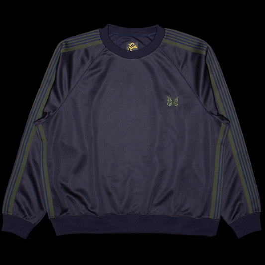 Needles - Track Crewneck
Style # TY350
Color : Navy
