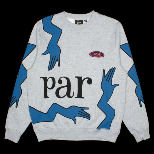 by Parra | Early Grab Crewneck Sweatshirt Color : Heather Grey