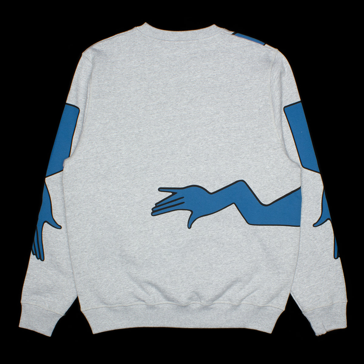 by Parra | Early Grab Crewneck Sweatshirt Color : Heather Grey