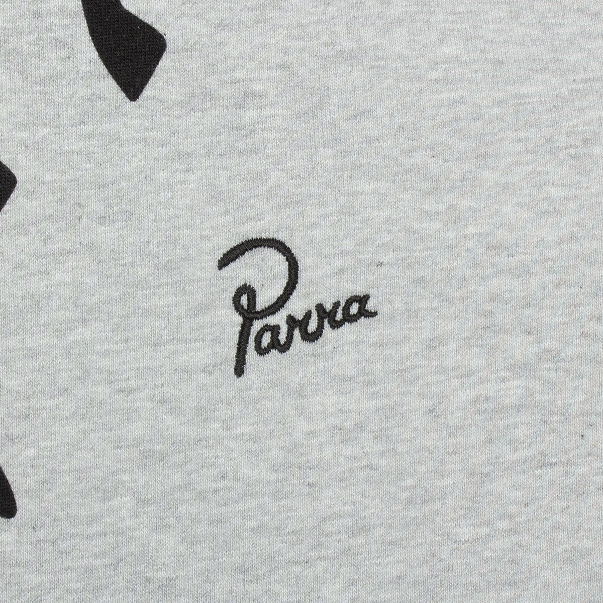by Parra | Clipped Wings Hooded Sweatshirt Color : Heather Grey