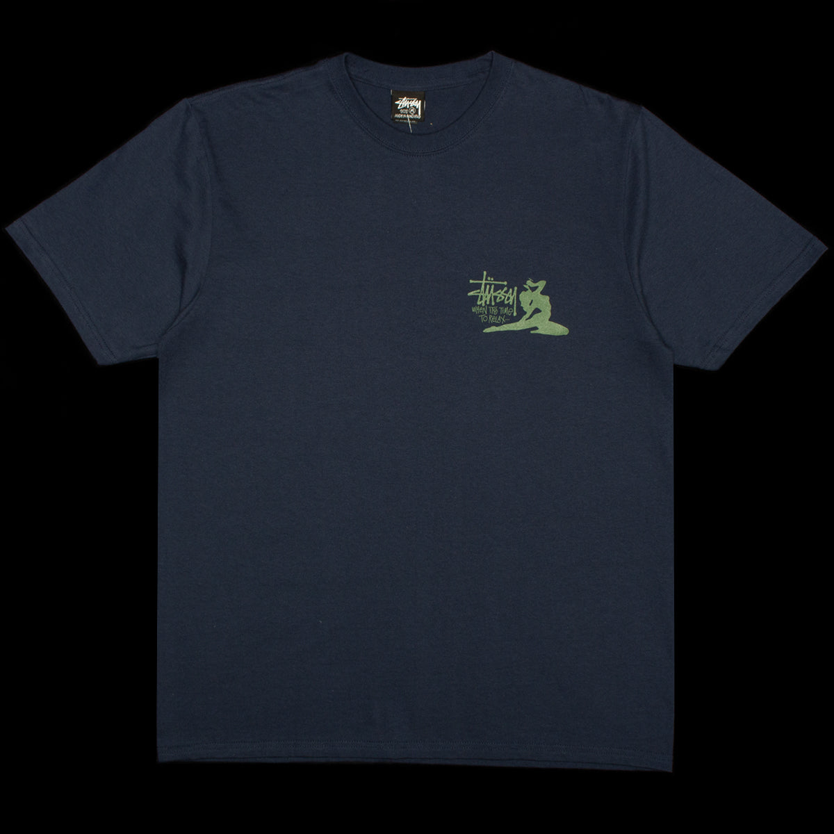 Stussy | Relax T-Shirt
Style # 1905055
Color : Navy