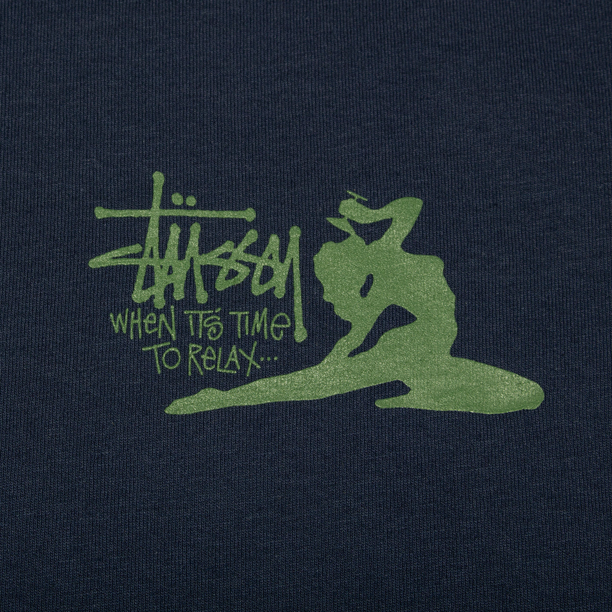 Stussy | Relax T-Shirt
Style # 1905055
Color : Navy