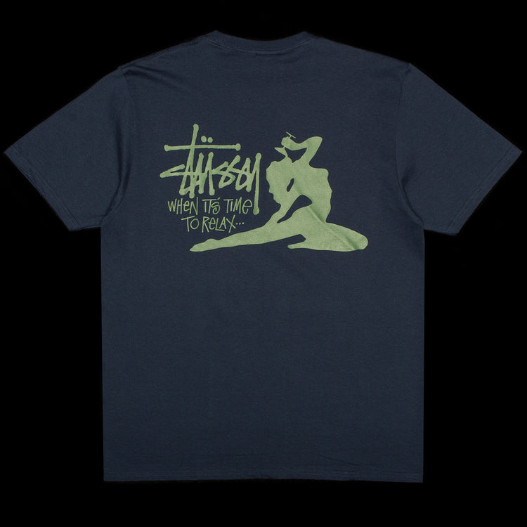 Stussy | Relax T-Shirt
Style # 1905055
Color : Navy