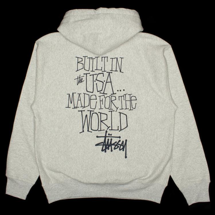 Stussy | Built In USA Hoodie
Style # 1925059
Color : Ash Heather