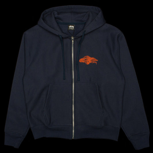 Stussy | Hypnos Zip Hoodie
Style # 1975056
Color : Navy