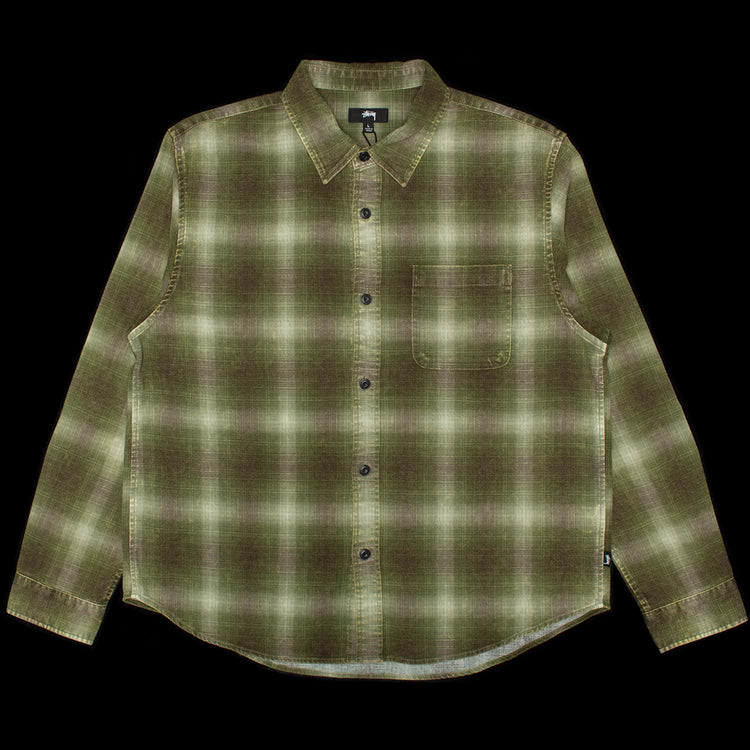 Stussy | Rocco Plaid Shirt
Style # 1110343
Color : Green