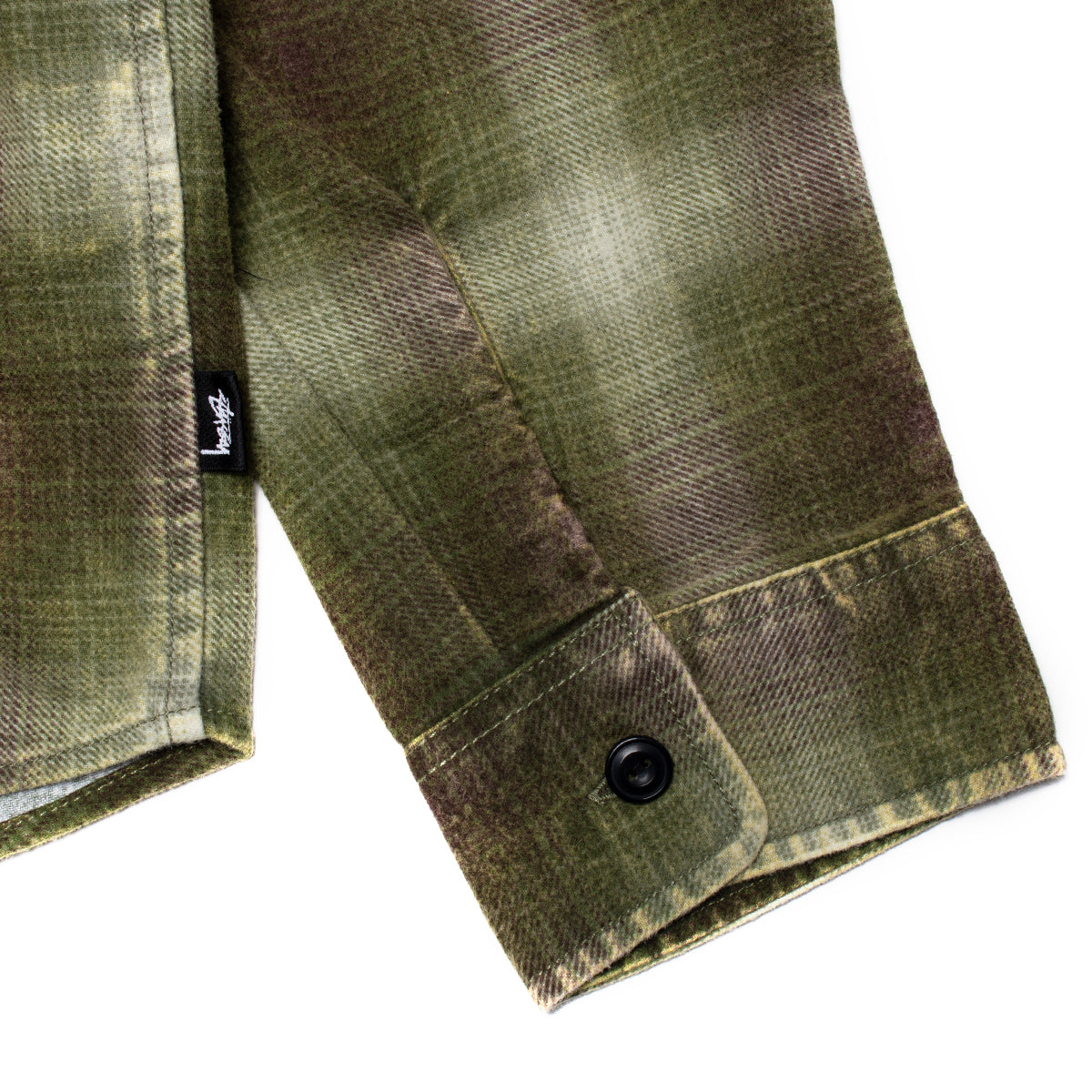 Stussy | Rocco Plaid Shirt
Style # 1110343
Color : Green