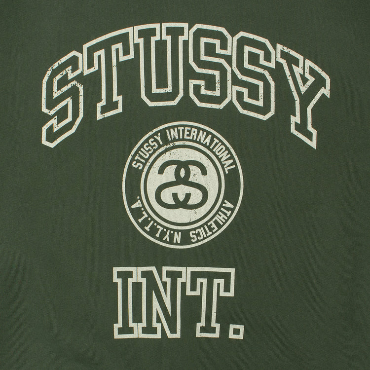 Stussy | Overlock Varsity Raglan Crew
Style # 118564
Color : Pine