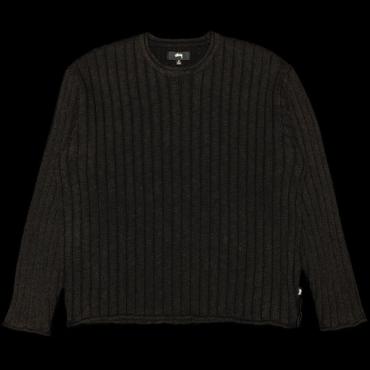 Stussy | Cotton Slub Rib Crew
Style # 117252
Color : Black