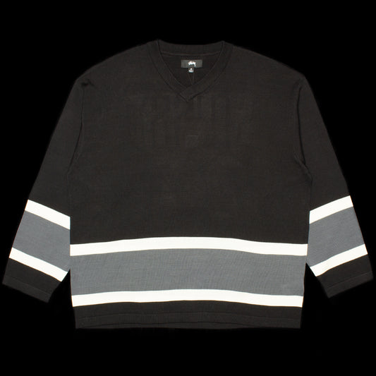 Stussy | Hockey Sweater Style # 117211 Color : Black
