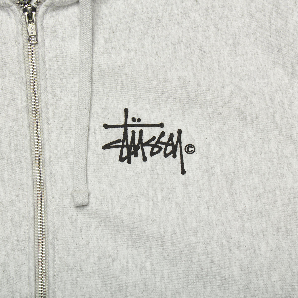 Stussy | Ist Venus Zip Hoodie Style # 1974977 Color : Ash Heather