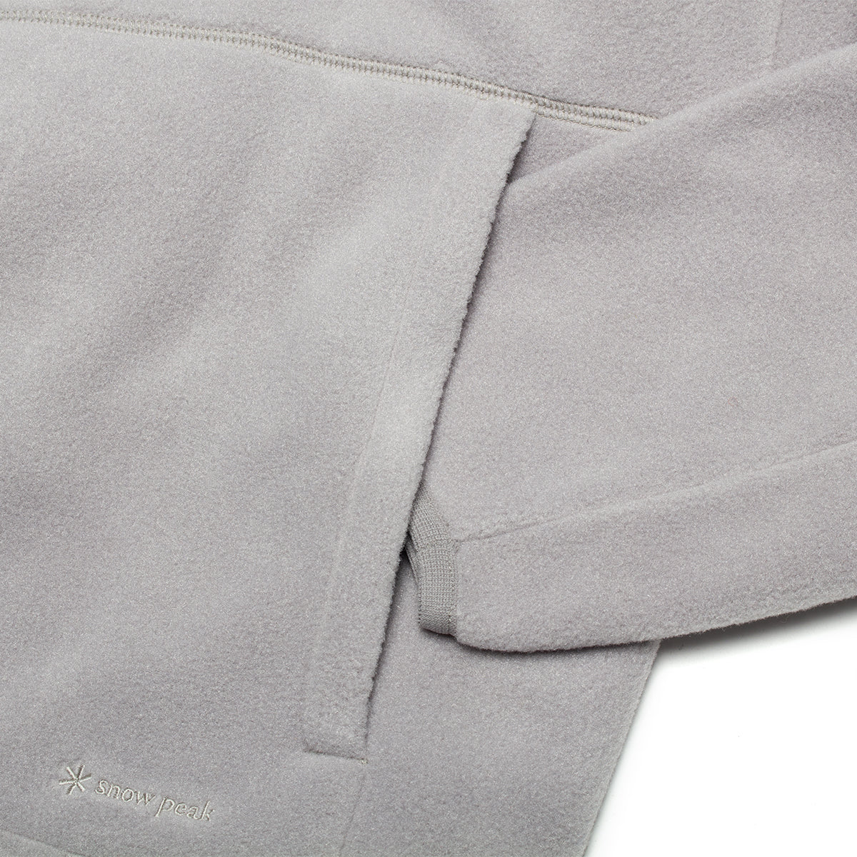 Snow Peak - Water-Repellent Fleece Jacket
Color : Light Grey