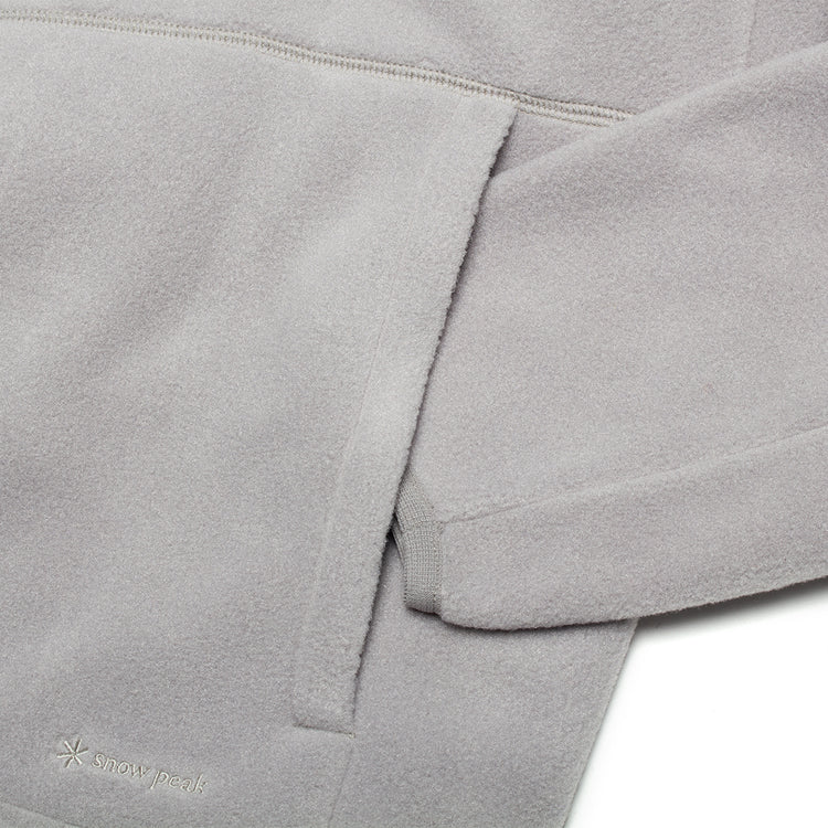 Snow Peak - Water-Repellent Fleece Jacket
Color : Light Grey