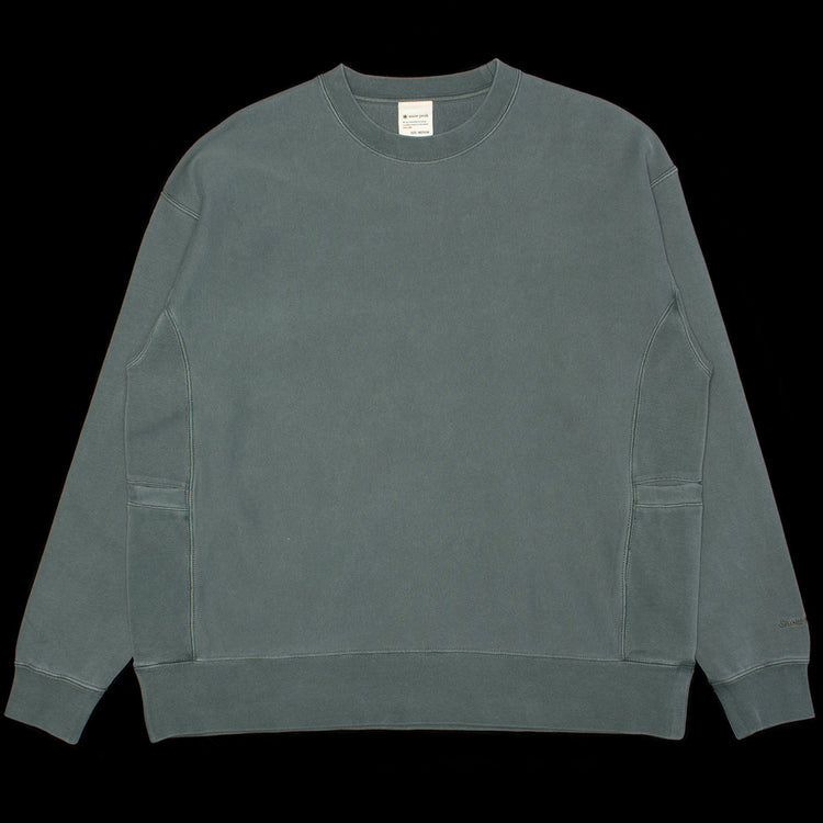 Snow Peak - Garment Dyed Pullover
Color : Dark Green