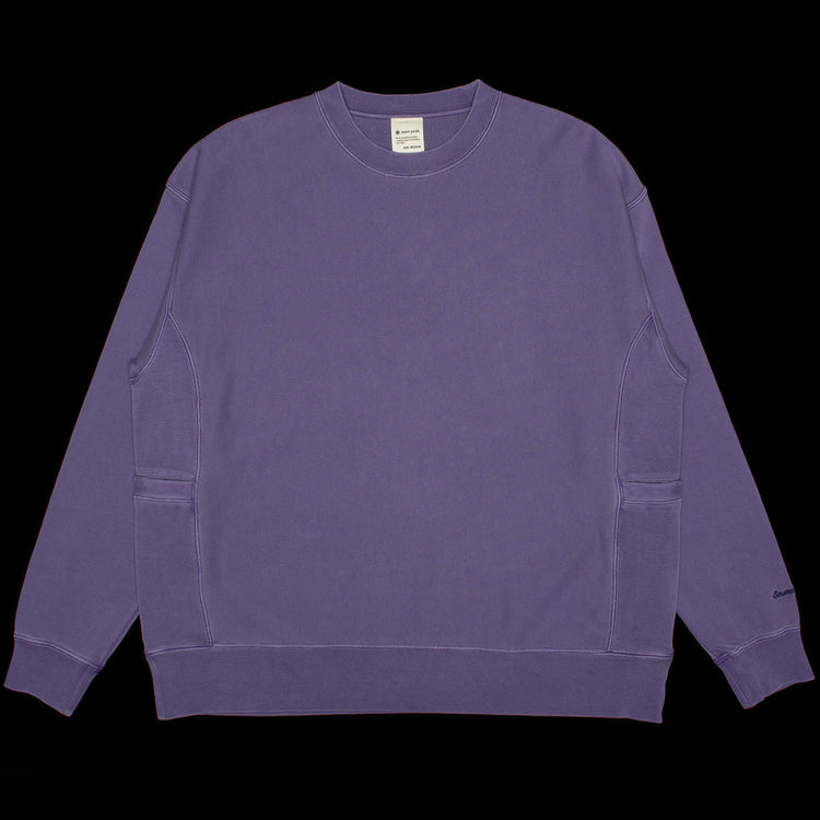 Snow Peak - Garment Dyed Pullover
Color : Purple